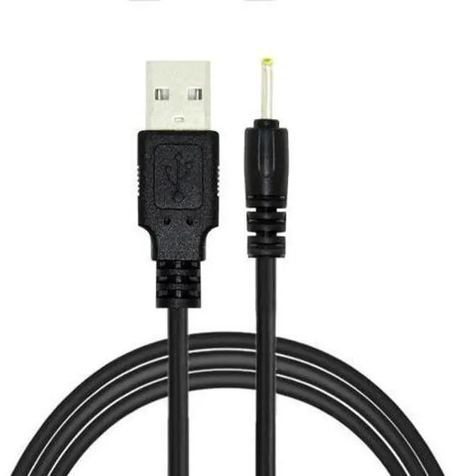 Alt view image 2 of 7 - 120CM Straight USB2.0 A Male to 2.5×0.7mm DC Barrel Power Cable, 5V Charging Cord