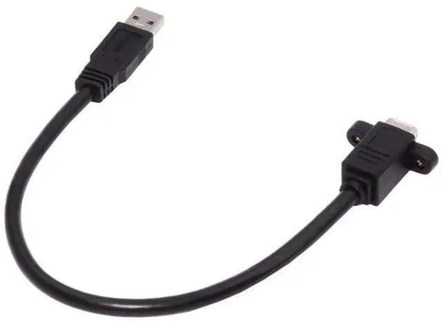 Alt view image 2 of 7 - 30cm USB3.0 Type-A Male to Type-B Female Extension Cable | 5Gbps High Speed Cord for External SSD, Hard Drive & Digital Camera