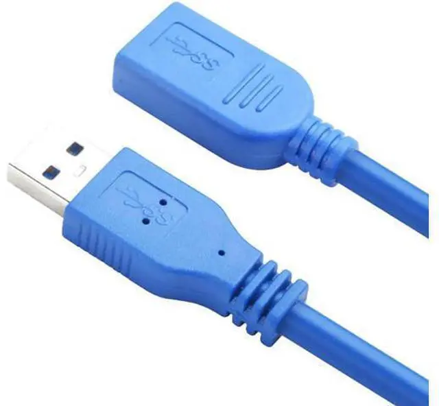 Alt view image 2 of 6 - USB 3.0 Extension Cable 10ft, USB 3.0 Extension Cable - A-Male to A-Female for USB Flash Drive, Card Reader, Hard Drive, Keyboard, Mouse, Printer, Camera 10 ft.