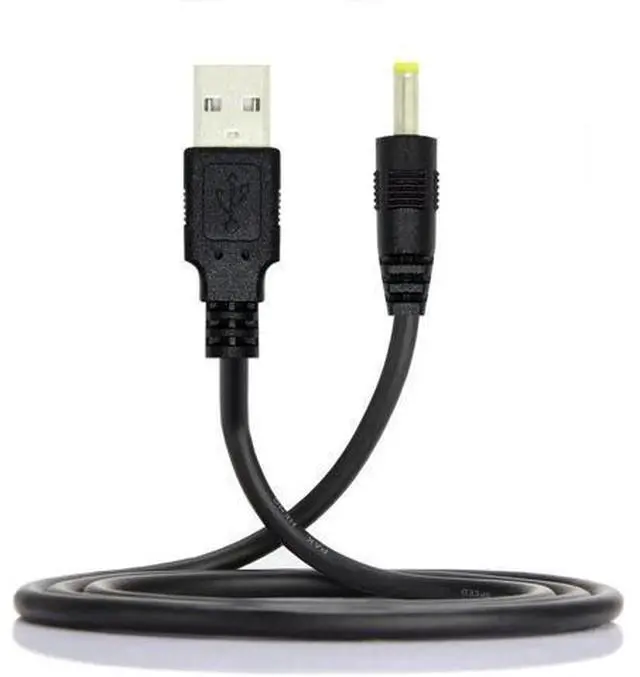 Main image of 120CM Straight USB2.0 A Male to 4.0×1.7mm DC Barrel Power Cable, 5V DC Charging Cord