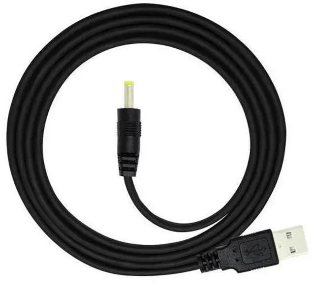 Alt view image 3 of 7 - 120CM Straight USB2.0 A Male to 4.0×1.7mm DC Barrel Power Cable, 5V DC Charging Cord