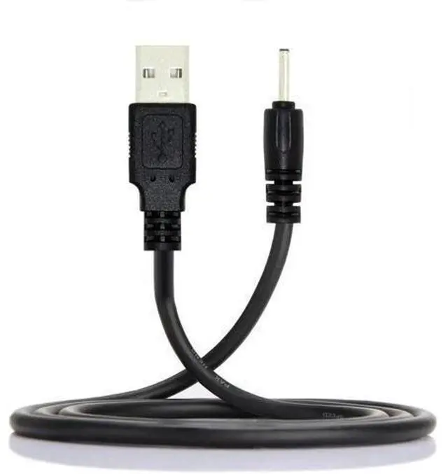 Main image of 120CM USB2.0 A Male to Straight 2.0×0.7mm DC Barrel Power Cable, 5V DC Charging Cord