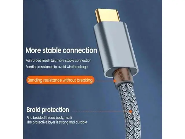 Alt view image 7 of 7 - 3.3ft USB-C to USB-B Printer Cable, Type C to B Male Cord for MacBook, Chromebook, iPad Pro, HP & Canon Printers