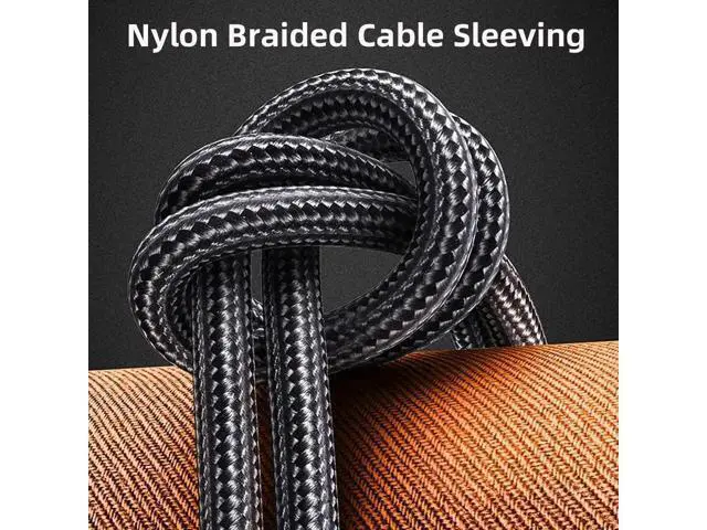 Alt view image 3 of 7 - 100CM Low Profile Angled USB-C to USB-C Cable, 240W 48V 5A Male to Male Cord, 480Mbps for Laptops, Tablets & Phones
