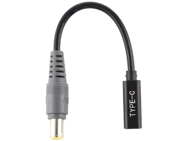 Alt view image 3 of 6 - Type-C PD to 7.9×5.5mm DC Barrel Power Charging Cable, USB-C Input to DC Male Plug Conversion Cord