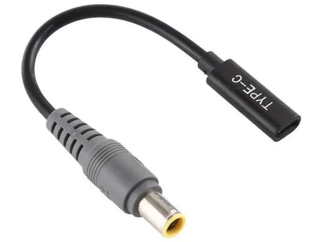 Alt view image 5 of 6 - Type-C PD to 7.9×5.5mm DC Barrel Power Charging Cable, USB-C Input to DC Male Plug Conversion Cord