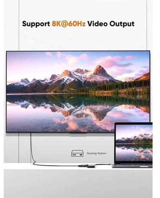 Alt view image 5 of 7 - 0.5FT Short USB4 / Thunderbolt 4 Cable, 40Gbps Data, 240W PD Charging & 8K@60Hz Video Cord Compatible with TB3, TB4 and All USB-C Devices
