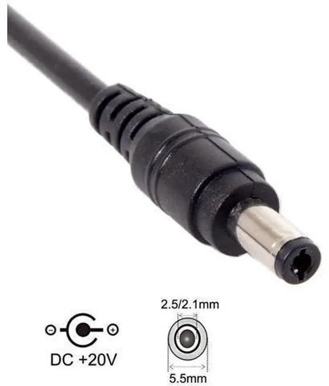 Alt view image 5 of 7 - USB3.1 Type-C to Dual DC 5.52.1mm & 5.52.5mm PD Emulator Trigger Cable | Fixed 20V Output for DC Port Laptops
