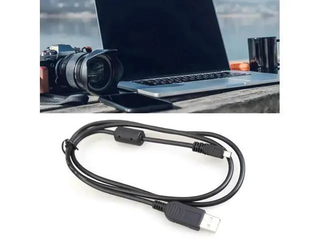 Alt view image 3 of 3 - 1M 8Pin USB Camera Data Transfer Cable, Replacement Sync & Charging Cord for Olympus, Pentax, Panasonic, Sanyo Digital Cameras