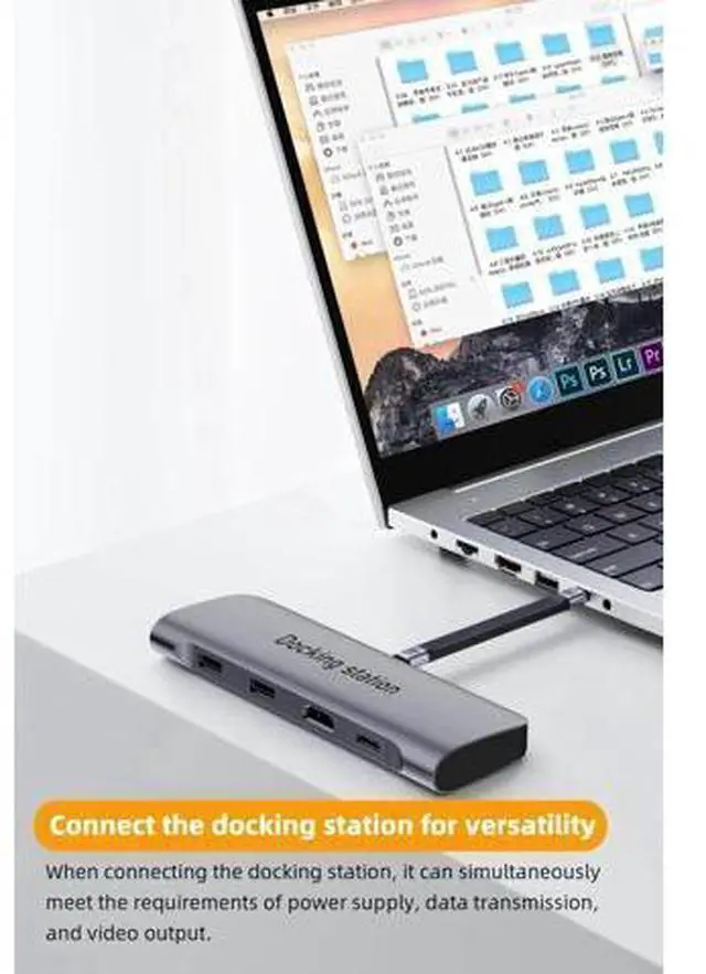 Alt view image 4 of 7 - 5.3 Inch Short USB4 USB-C to USB-C Cable | 240W PD Fast Charging, 40Gbps Data, 8K@60Hz Video, Compatible with Thunderbolt 3/4, Laptops, Tablets & Smartphones