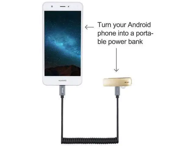 Alt view image 7 of 7 - Black Coiled Micro USB to Micro USB Cable, 0.56ft-4ft Retractable OTG Cord with Gold-Plated Connectors & Aluminum Shell for Raspberry Pi Zero, Phones, DJI Remote
