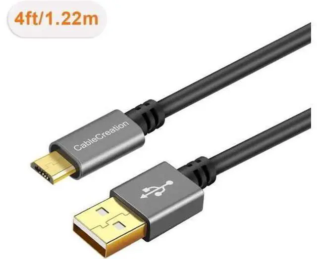 Alt view image 7 of 7 - Space Gray Coiled USB 2.0 A to Micro USB Cable, Retractable 0.56ft-4ft Charging & Data Cord for Android Phones, Tablets, Raspberry Pi Zero & Car Charger