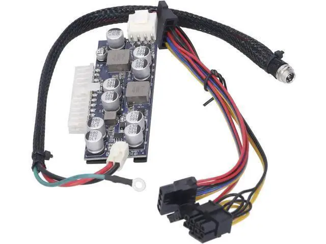 Alt view image 3 of 6 - LDA300WL Power Supply Adapter Board, Straight Plug 12V 300W Desktop Converter for Small ATX Mainboard, Overload & Short Circuit Protection