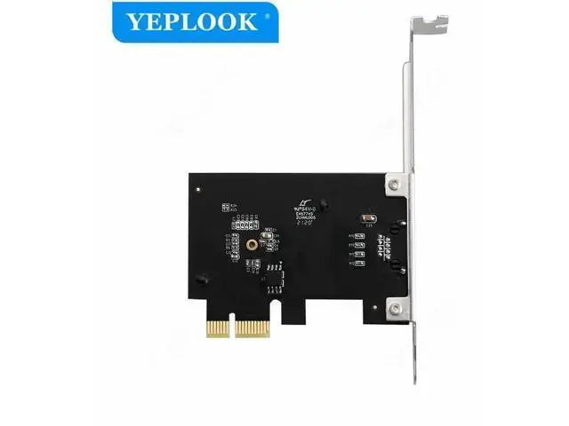 Alt view image 2 of 5 - PCIe x1 2.5Gbps Ethernet Network Card with Heat Sink, RTL8125 Chip Single RJ45 2500Mbps LAN Adapter for Desktop Gaming PC