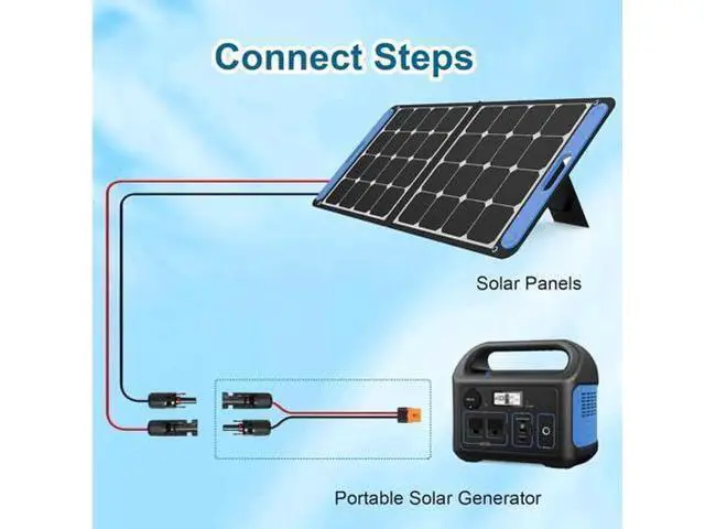Alt view image 3 of 6 - AJMRTC MC4 to XT60i Cable, 12AWG 1.5M(4.92FT) Solar Panel Adapter Wire, MC4 Male Female to XT60i-F Female Connector Extension Cord for Portable Power Station, Solar Generator, Off-Grid Solar System
