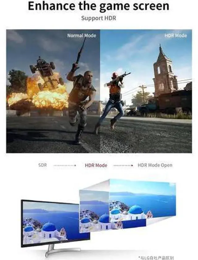 Alt view image 4 of 7 - 4 Port 4×1 HDMI 2.0 Switch with IR Remote & Audio Extractor 4K@60Hz 18Gbps ARC HDR10 HDCP2.2 RGB4:4:4 3D Video Splitter Converter Model OZQ7