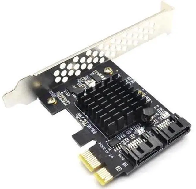 Main image of Marvell 88SE9125 PCIe SATA 3.0 Controller Expansion Card, PCI Express SATA Port Multiplier Add On Storage Adapter Card