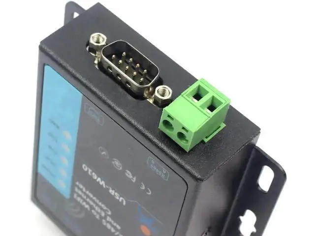Alt view image 3 of 7 - USR-W610 Serial to WiFi Ethernet Converter RS232 RS485 Wireless TCP/IP Serial Device Server