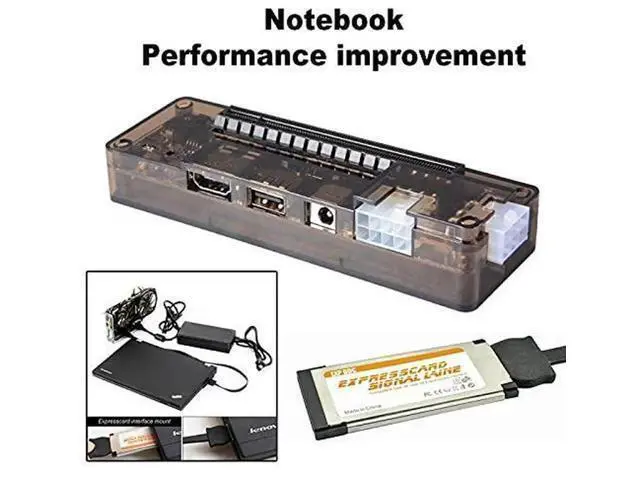 Alt view image 6 of 7 - EXP GDC Beast Series Expresscard External GPU Dock, Laptop PCIe Discrete Graphics Docking Station, Mini PCI-E/M.2 A Key Compatible, No Power Version