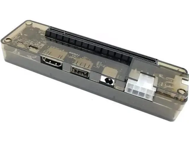 Alt view image 2 of 4 - EXP GDC Beast Series Mini PCI-E External GPU Dock, Laptop PCIe External Graphics Docking Station, M.2 A Key Compatible, Power-Free Version
