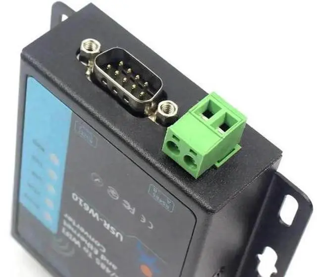 Alt view image 3 of 5 - USR-W610 RS232 RS485 Serial to WiFi & Ethernet Dual-Mode Serial Server Converter