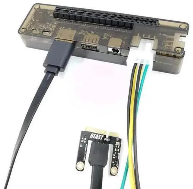 Main image of Beast Series EXP GDC External PCIe eGPU Dock for Laptops, Mini PCI-E Interface External Graphics Station, No Built-in Power Supply