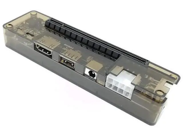 Alt view image 2 of 5 - Beast Series EXP GDC External PCIe eGPU Dock for Laptops, Mini PCI-E Interface External Graphics Station, No Built-in Power Supply
