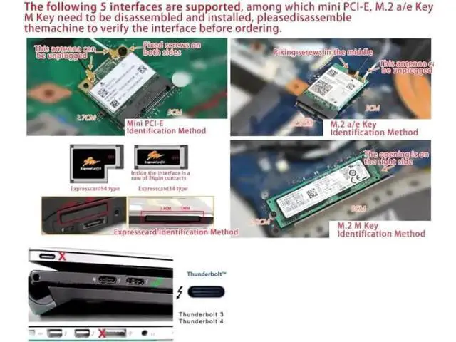 Alt view image 5 of 7 - EXP GDC Beast Series M.2 M Key External GPU Dock, Laptop PCIe External Graphics Docking Station, Mini PCI-E & M.2 A Key Compatible, Power-Free Version