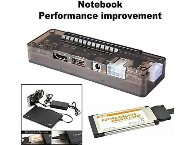 Alt view image 3 of 7 - EXP GDC Beast Series ExpressCard External GPU Dock, Laptop PCIe Graphics Docking Station, Mini PCI-E/M.2 A Key Compatible, No Power Supply Included