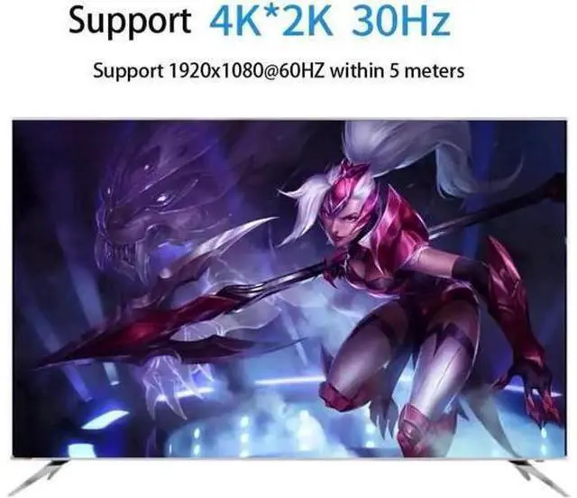 Alt view image 3 of 4 - 4 Port 4 In 1 Out HDMI KVM Switch 4K@30Hz 1080P@60Hz, USB KVM Switcher for 4 PCs Share Monitor Keyboard Mouse, Compatible with Windows Mac Laptops