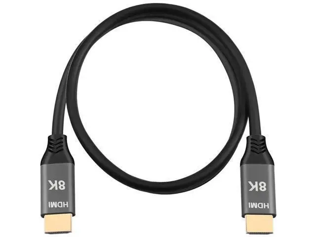 Alt view image 5 of 7 - 2-In-1-Out HDMI 2.1 8K KVM Switch Hub, 8K@60Hz & 4K@60Hz SST, HDCP Compliant, 3 HDMI 2.1 Cables Included