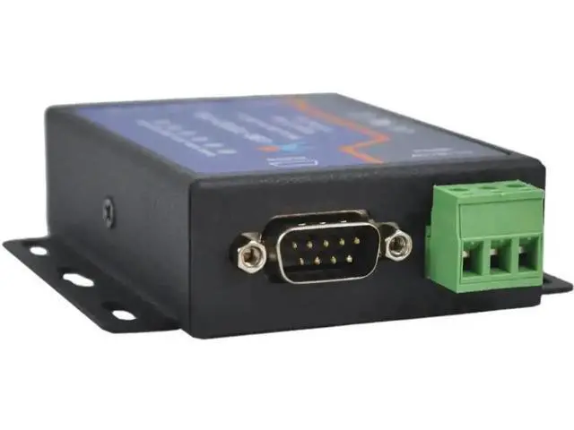Alt view image 5 of 6 - USR-TCP232-410s Serial to Ethernet Adapter, Dual RS232 & RS485 Industrial IP Device Server, 10/100Mbps LAN Converter with DHCP & DNS Support for PLC, Sensor & Industrial Automation