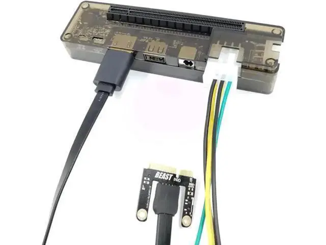 Main image of Beast Series EXP GDC External PCIe eGPU Dock for Laptops, Mini PCI-E Cable Included, No Built-in Power Supply, Compatible with Mini PCI-E / M.2 A Key Slot Notebooks