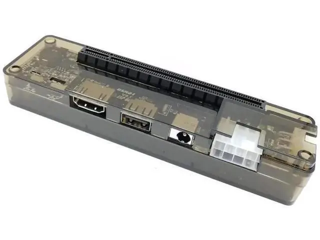 Alt view image 2 of 2 - Beast Series EXP GDC External PCIe eGPU Dock for Laptops, M.2 A Key Cable Included, No Built-in Power Supply, Compatible with Mini PCI-E / M.2 A Key Slot Notebooks