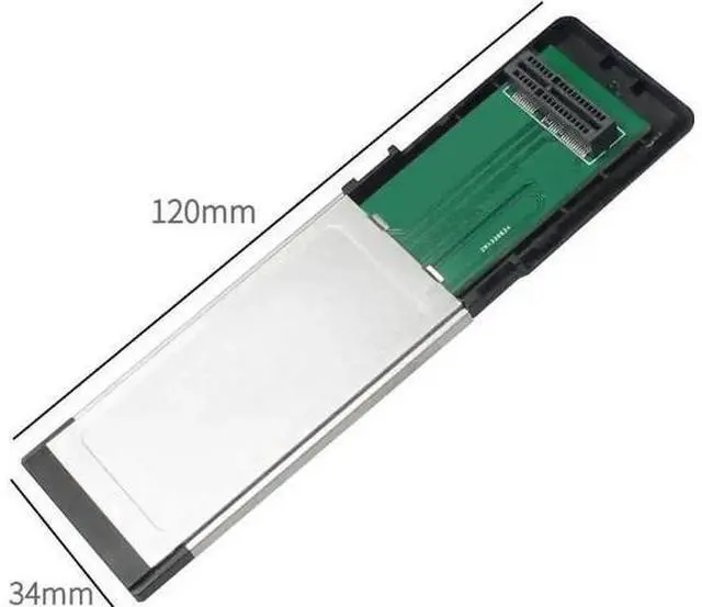 Alt view image 2 of 4 - 34mm ExpressCard to M.2 E-Key Adapter Card, Laptop Wireless Network Card Test Riser Card