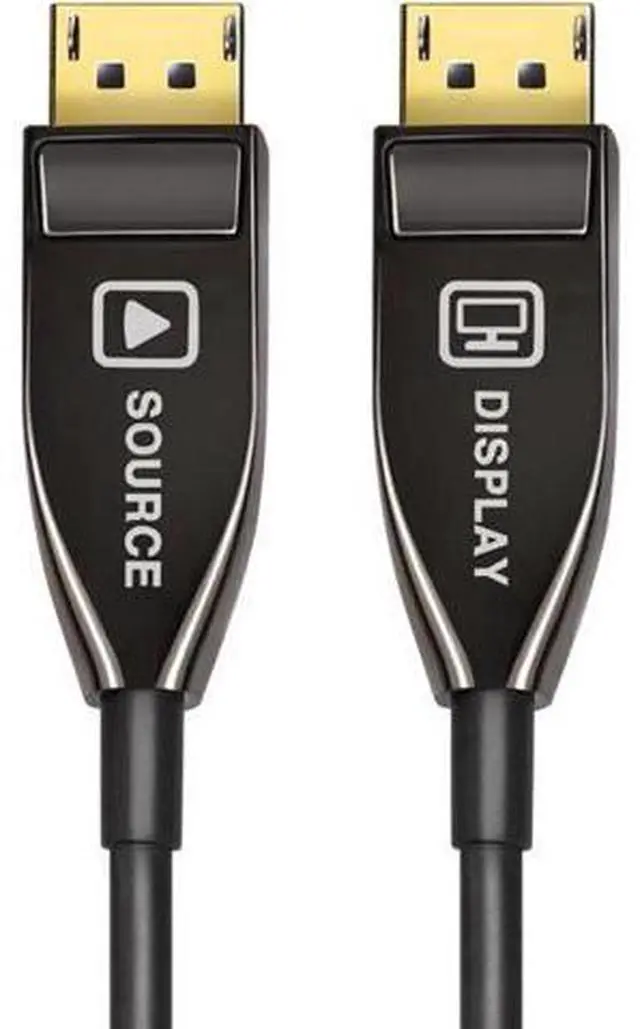 Main image of DP 1.4 Fiber Optic AOC Cable,DisplayPort to DisplayPort 8k@60HZ 4K@144Hz Male to Male Cable - (DP to DP Cable) Black - 9.84 ft. / 3.0 m