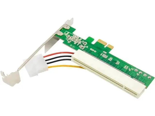 Alt view image 5 of 7 - PCIe X1 to 32-bit PCI Bridge Adapter Card with PLX Chipset, Supports PCIe X1/X4/X8/X16 Slots