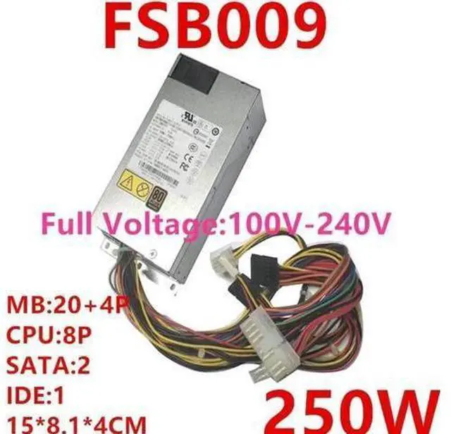 Main image of 250W FLEX Small 1U Switching Power Supply PSU Replacement for AcBel FSB009, Compact Small Form Factor Industrial Server Power Unit