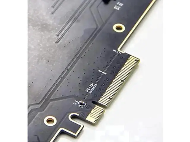 Alt view image 2 of 4 - PCIe 3.0 X4/X8 to Dual U.2 NVMe SSD Expansion Riser Adapter Card for Server Storage Upgrade