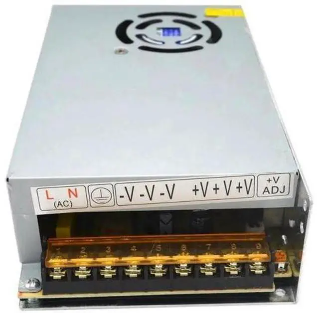 Main image of 12V 20A Universal Regulated Switching Power Supply Driver, 240W AC to DC Transformer for LED Strip Lights, CCTV Cameras, Radio, PC & DIY Electronic Projects | Limited Time Offer Ends 09/28 Sold by YuX