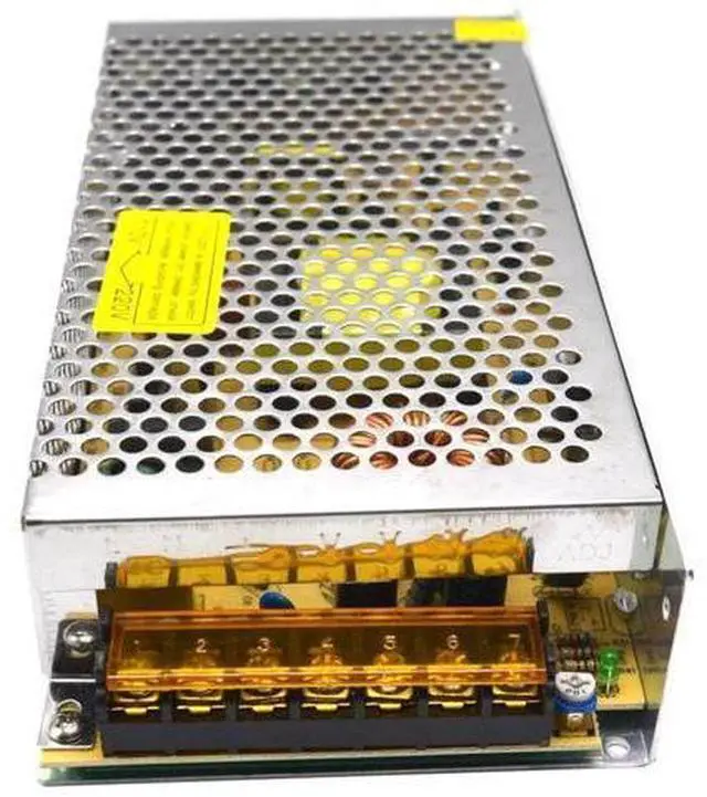 Main image of 120W Switching Power Supply Transformer, AC 110/220V to DC 12V 10A Driver for CCTV Security Cameras & LED Strip Lights