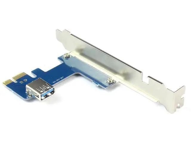 Alt view image 2 of 4 - PCIe 1X to 4 Slots Expansion Riser Card, PCI-E 1 to 4 PCIe 16X Adapter Board for BTC Crypto Mining Rig