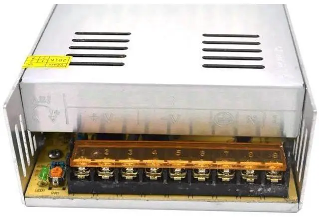 Alt view image 2 of 5 - 12V 30A Regulated Switching Power Supply Driver, Universal AC-DC Transformer for LED Strip, CCTV, Radio, Computer Project