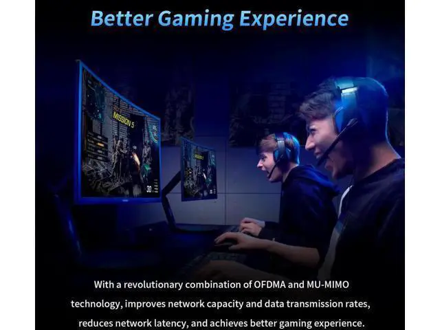 Alt view image 7 of 7 - WiFi 6 PCIe Wireless Card for Desktop PC, Intel AX200NGW Chip Bluetooth 5.2 Dual Band WiFi Adapter, OFDMA MU-MIMO Ultra Low Latency, Compatible Windows 10/11 64-bit