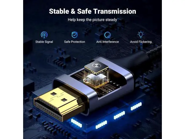 Alt view image 2 of 7 - UGREEN Micro HDMI to HDMI Cable Adapter 4K 60Hz Ethernet Audio Return Channel Compatible with GoPro Hero 7/6 Raspberry Pi 5 Retroid Pocket 3+/3 Yoga 3 B500 Camera Video Capture Card 10FT