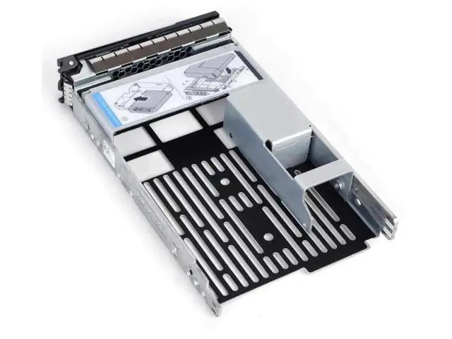 Alt view image 2 of 4 - 2 Pack 3.5" HDD Tray Caddy with Built-in 2.5" SSD Adapter for Dell PowerEdge R410/R420/R430/R515/R520/R530/R610/T610/T620/T630/R710/T710/R720/R730/R930/T410/T420/T430 5510 Servers