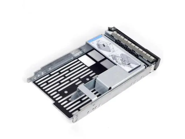 Alt view image 3 of 4 - 2 Pack 3.5" HDD Tray Caddy with Built-in 2.5" SSD Adapter for Dell PowerEdge R410/R420/R430/R515/R520/R530/R610/T610/T620/T630/R710/T710/R720/R730/R930/T410/T420/T430 5510 Servers