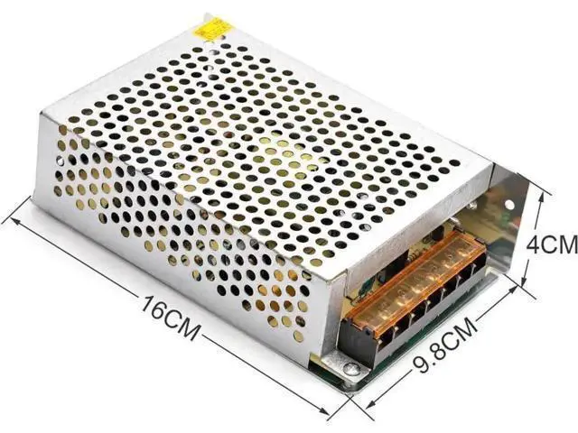 Alt view image 5 of 6 - 120W Aluminum Shell Switching Power Supply, DC 12V 10A Constant Voltage Converter Driver Adapter for LED & Industrial Equipment