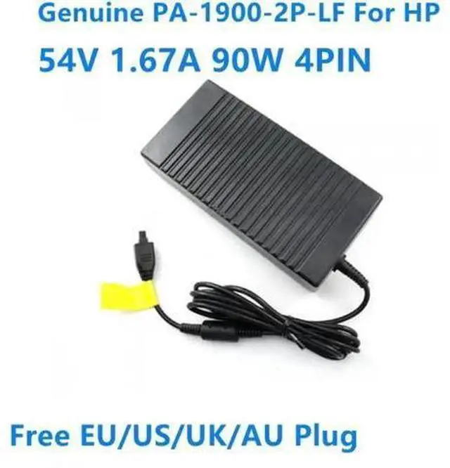 Main image of 90W 54V 1.67A PA-1900-2P-LF 4-Pin AC Power Adapter Replacement Charger Compatible with HP 5066-2164 HPE 2530 8G POE Switch J9774A J9982A 2930F 8G 2SFP