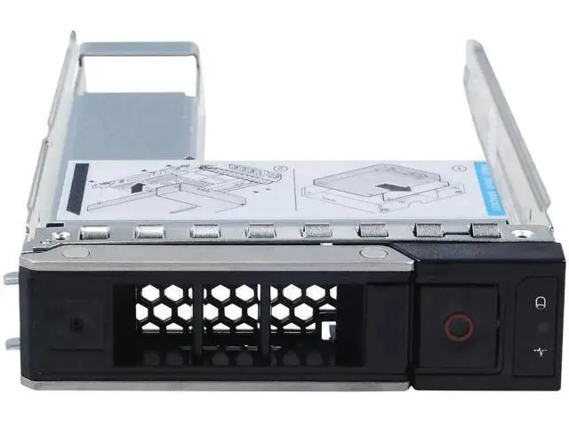 Alt view image 4 of 7 - 2 Pack 3.5" HDD Tray Caddy with Removable 2.5" SSD Adapter for Dell PowerEdge 14G/15G/16G Servers R540 R640 R740 R6415 R7415 R7425 R550 T550 R650 R750 R7515 R7525 T560 R660 R760 R6625 R7615 R7625